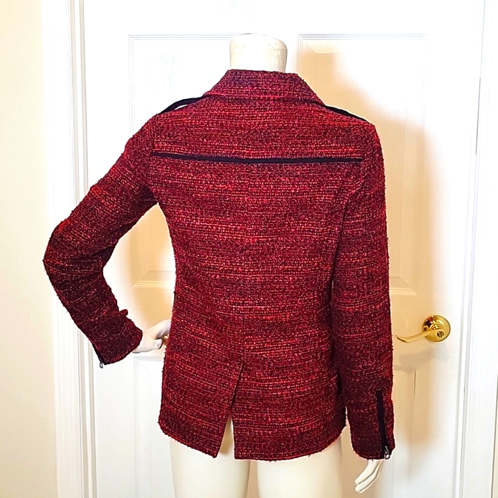 Lucky Brand red and black jacket size Small - Picture 2 of 4